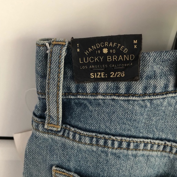 Lucky Brand High Rise Denim Pencil Skirt - Picture 6 of 8